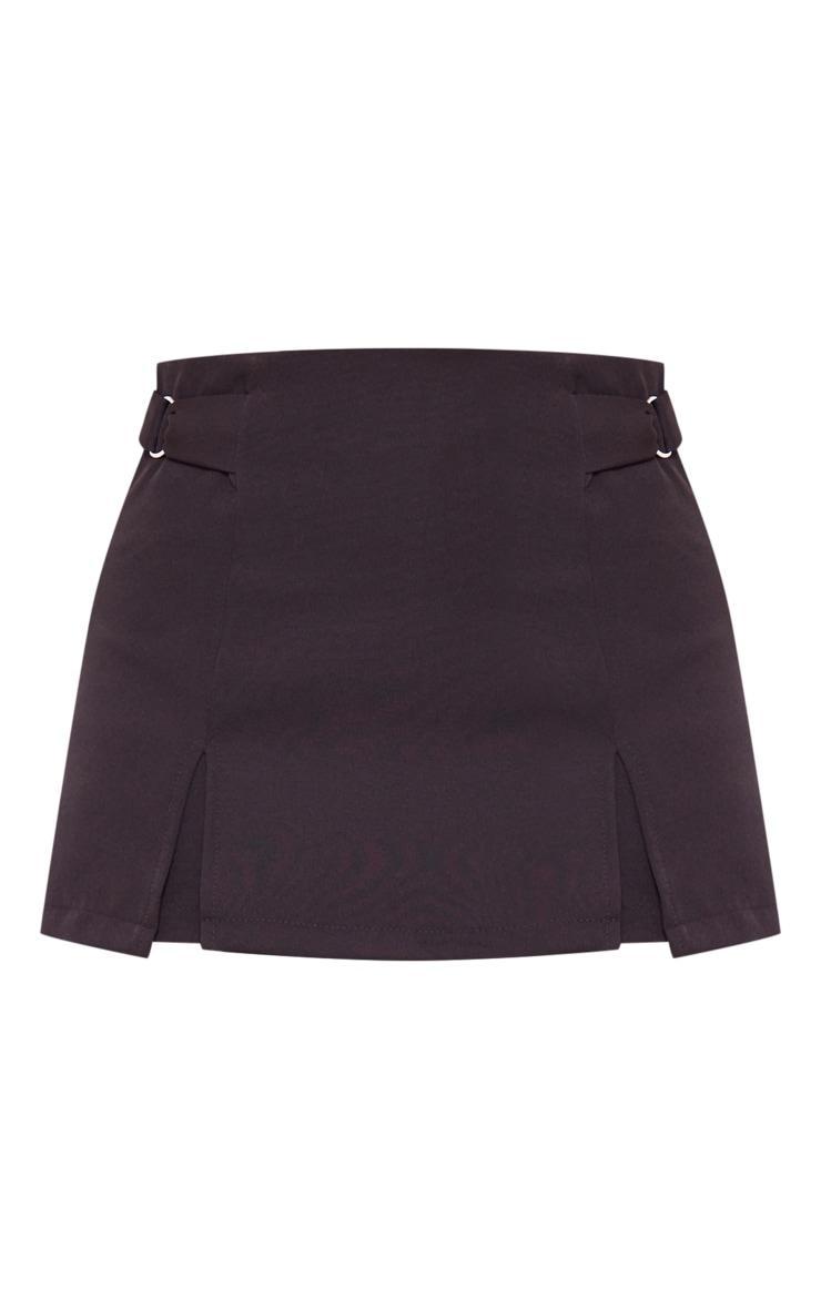 Black Buckle Side Skort Product Image