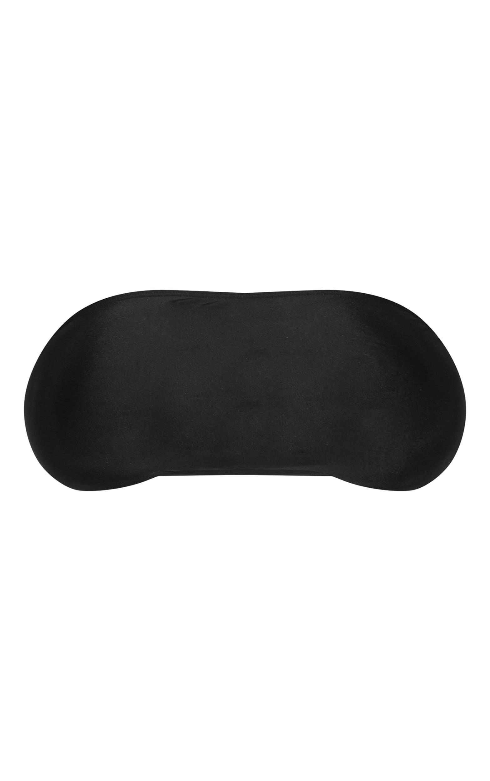 Plus Black Basic Bandeau Bikini Top Product Image