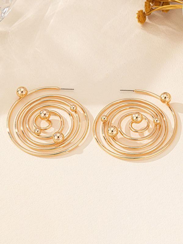 Geometric Drop Earrings Product Image