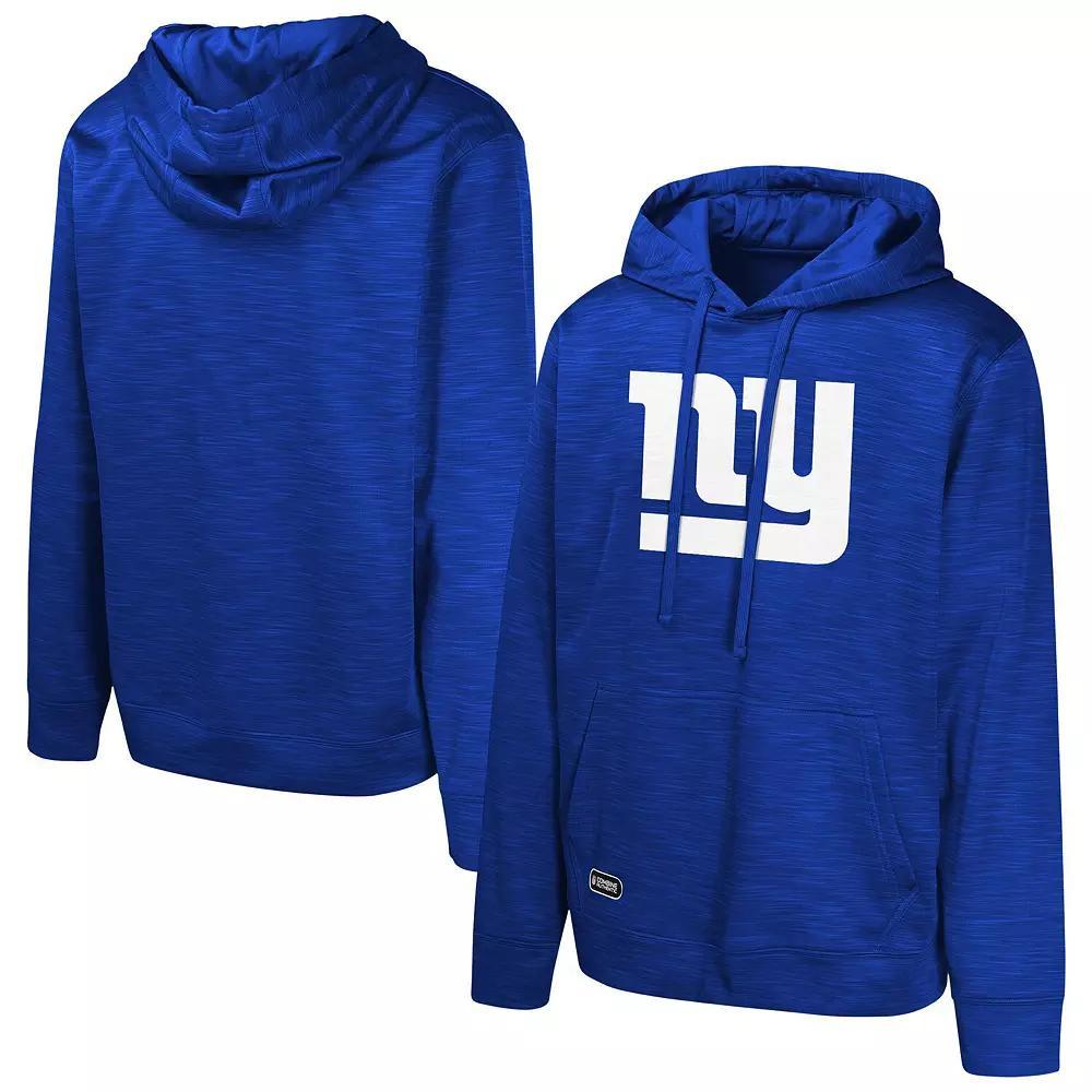 Men's Royal New York Giants Streak Fleece Pullover Hoodie, Size: XL, Blue Product Image