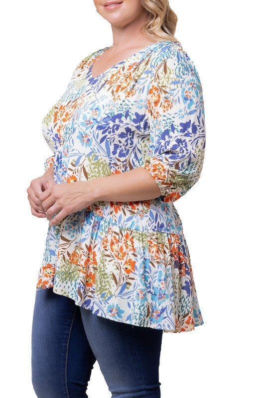 Oasis Tunic Top - Plus Product Image