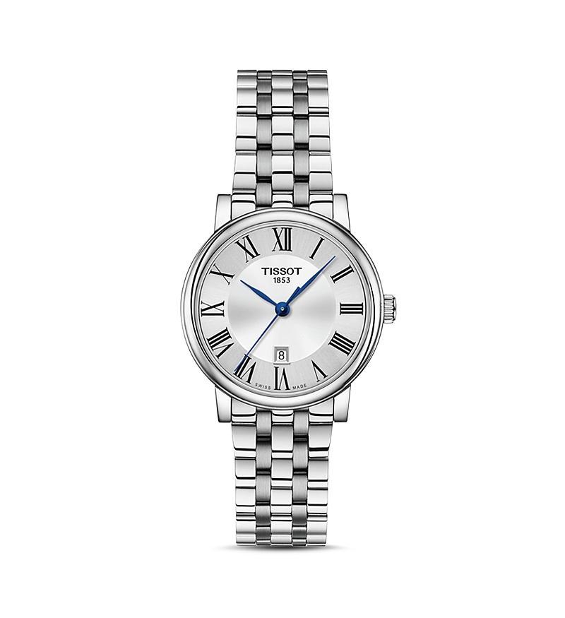 Tissot Womens Carson Quartz Analog Premium Stainless Steel Bracelet Watch Product Image