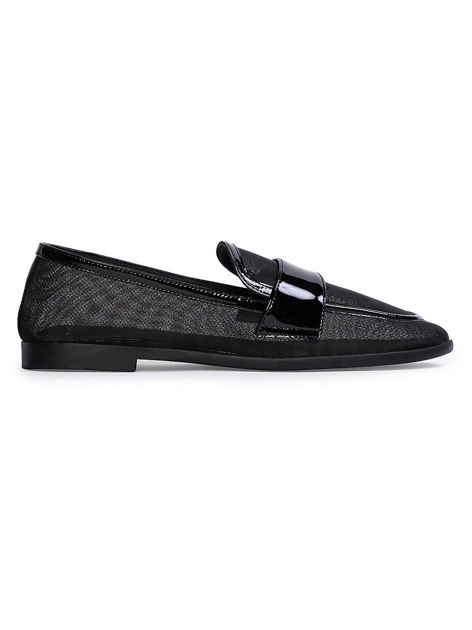 Womens Arrow Mesh Loafers Product Image