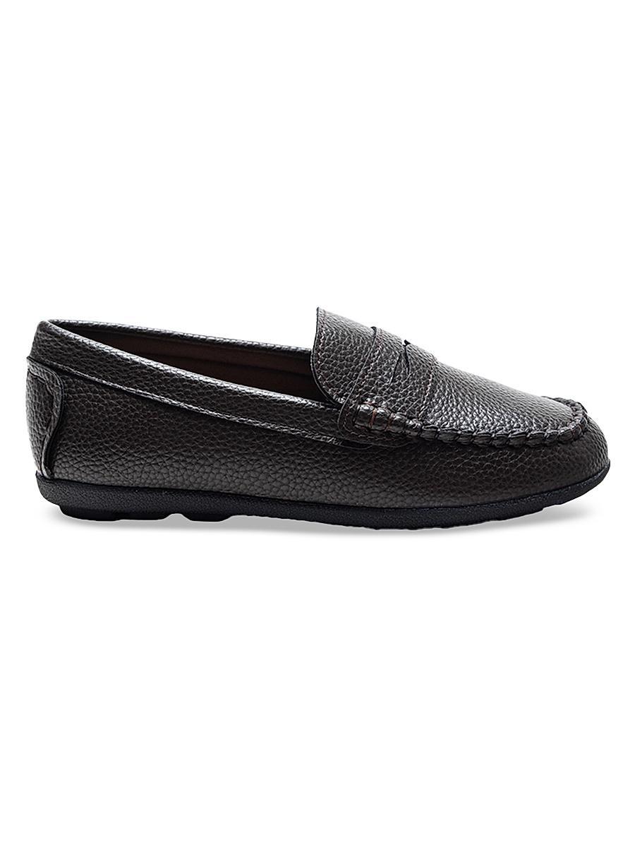 Leather Penny Loafers Product Image