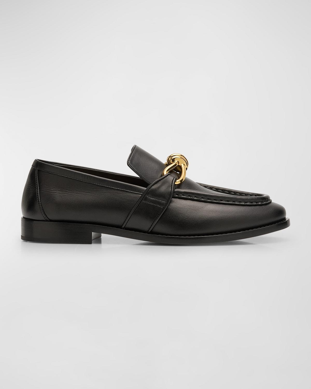 Mens Astaire Metallic Knot Napa Loafers Product Image