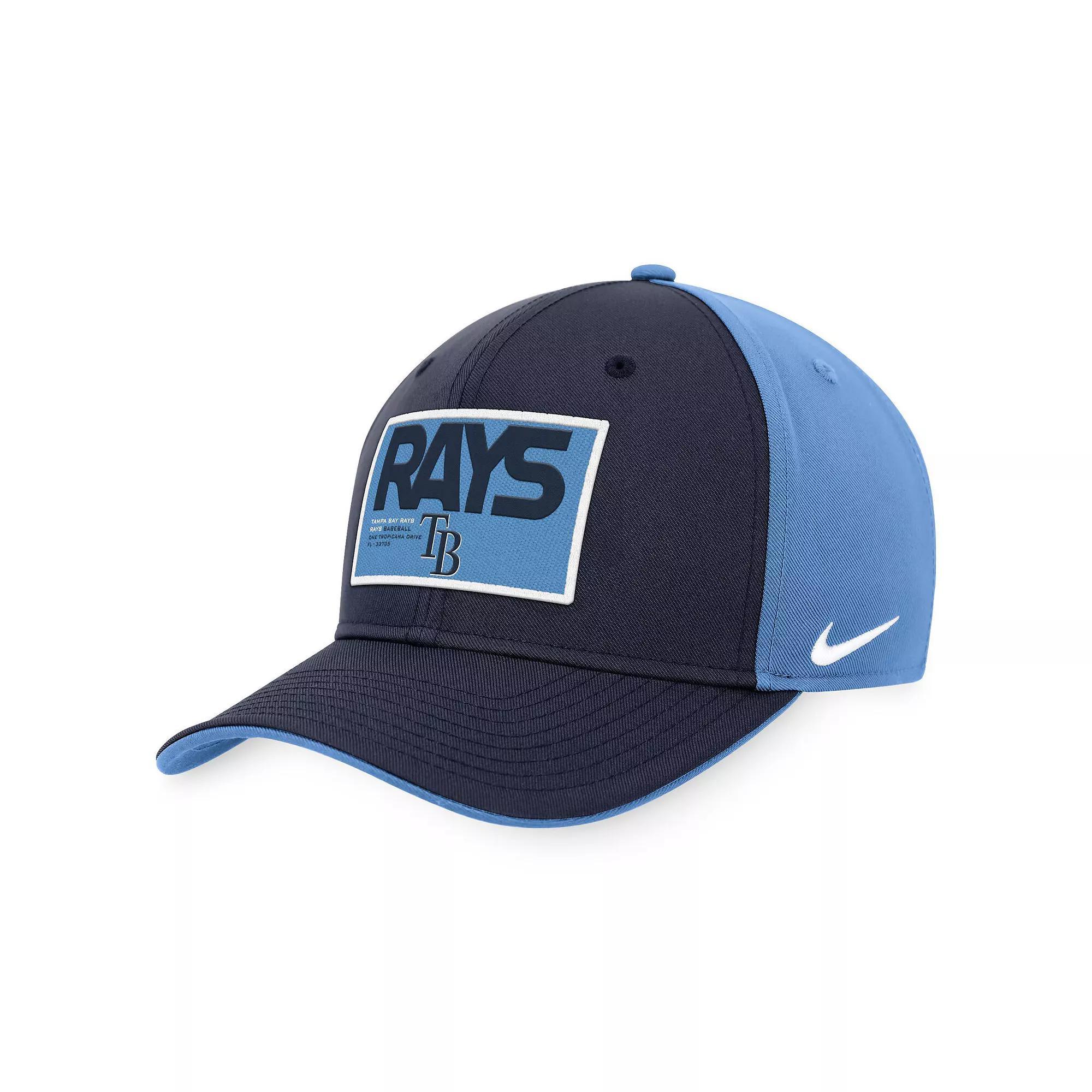 Men's Nike Navy/Orange Detroit Tigers Classic99 Colorblock Performance Snapback Hat, Blue Product Image