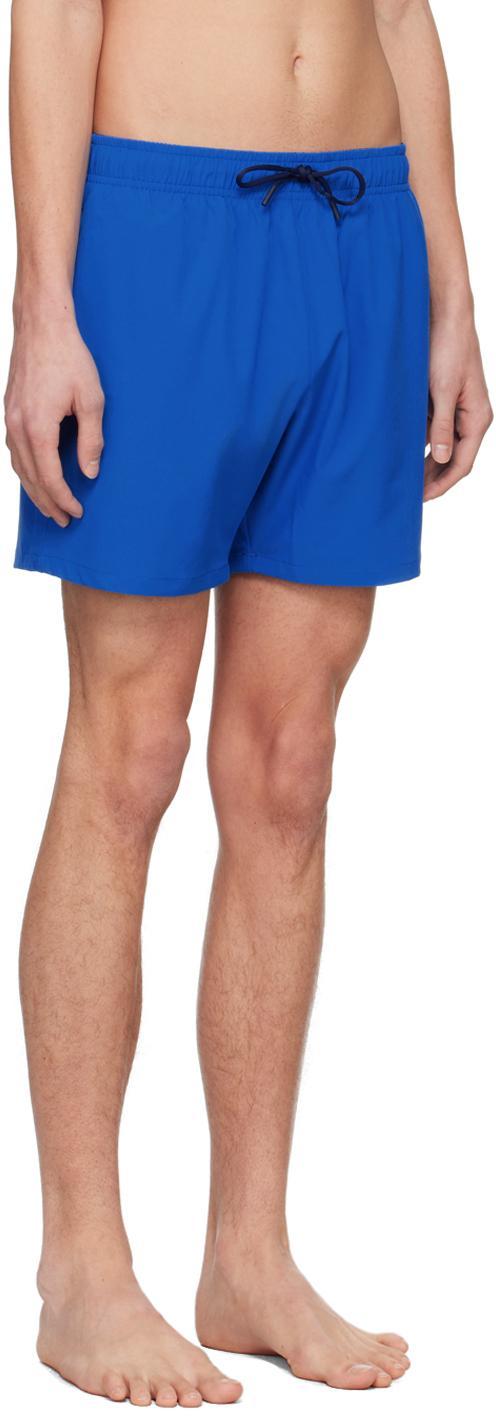 HUGO BOSS Blue Quick Drying Swim Shorts Product Image