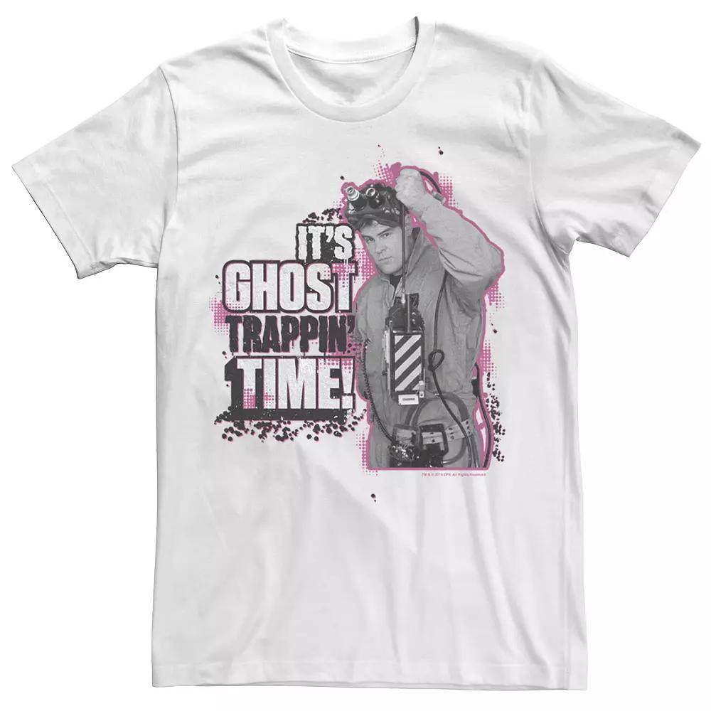 Men's Ghostbusters "It's Ghost Trappin' Time" Tee, Size: XXL, White Product Image