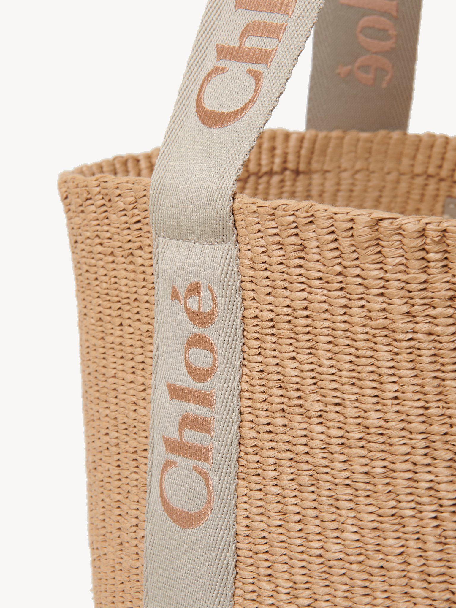 Large Woody basket in natural fibers Product Image