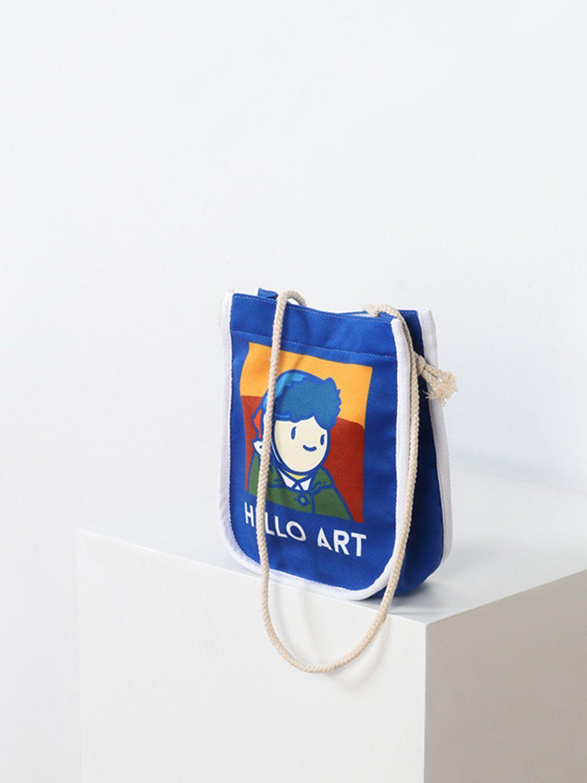 Van Gogh Cartoon Printed Crossbody Bag Product Image