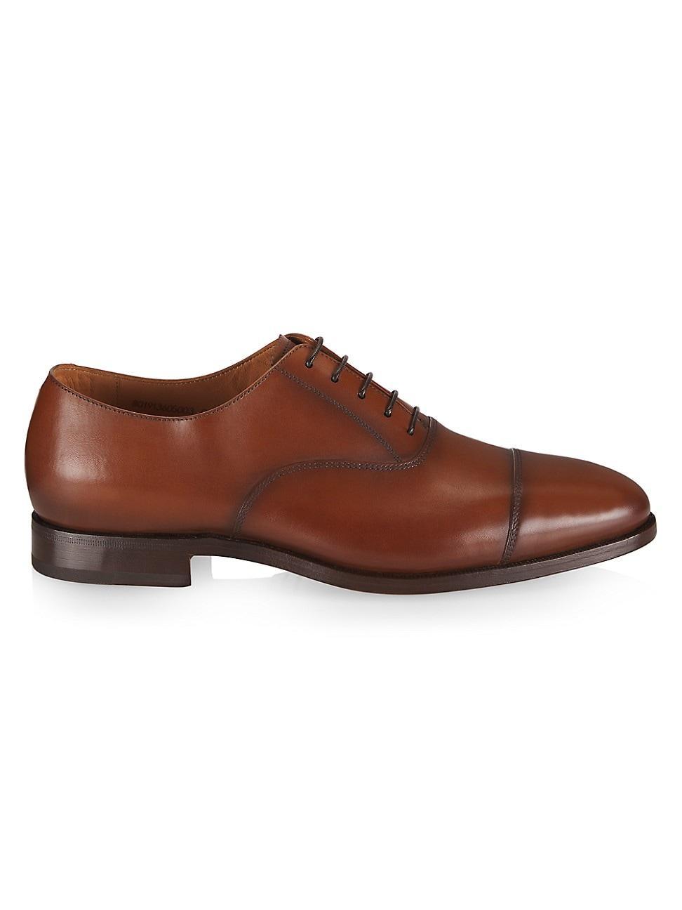 Mens Segovia Cap-Toe Leather Oxfords Product Image