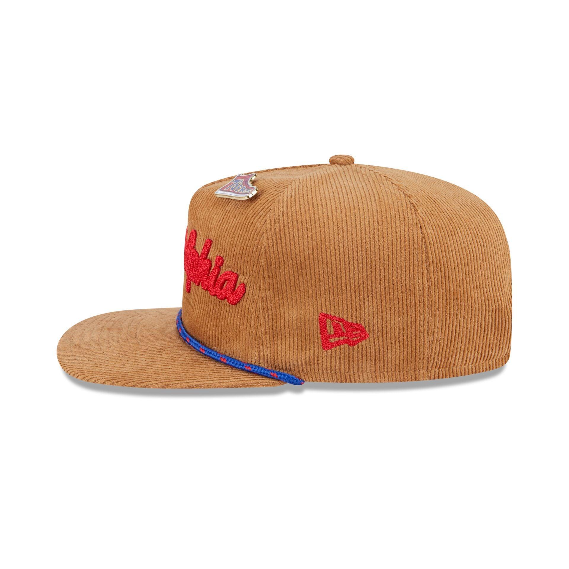 Philadelphia 76ers 2025 All-Star Game Fan Pack Corduroy Golfer Hat Male Product Image