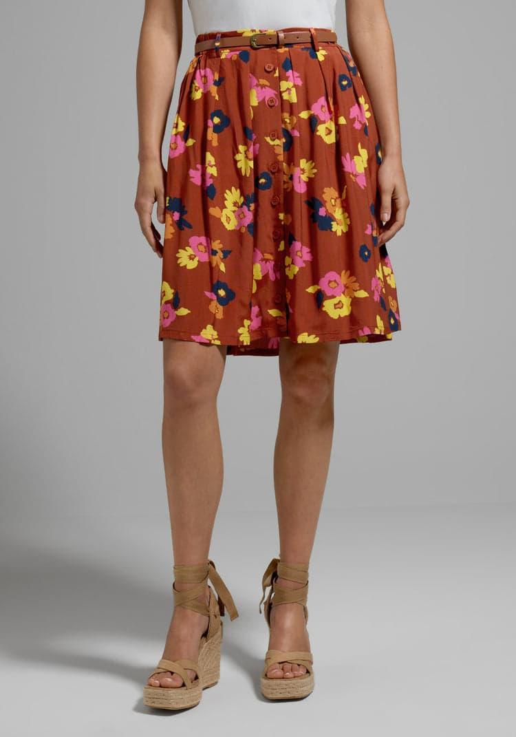 As I Float By Midi Skirt Product Image