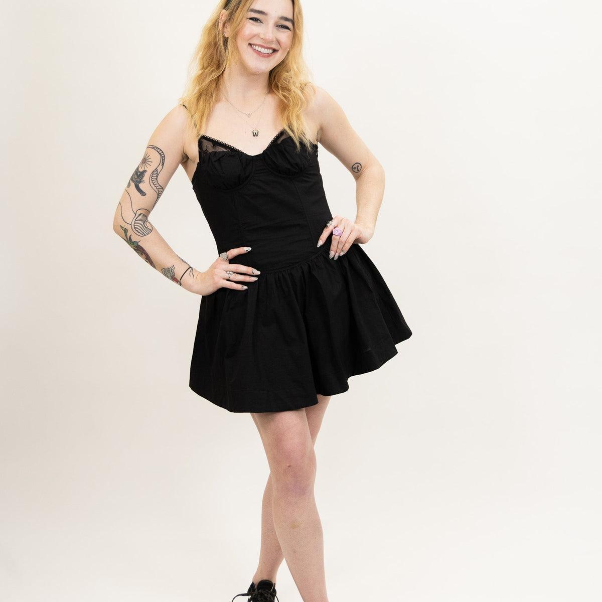 Nia Eli Dress - Black Product Image