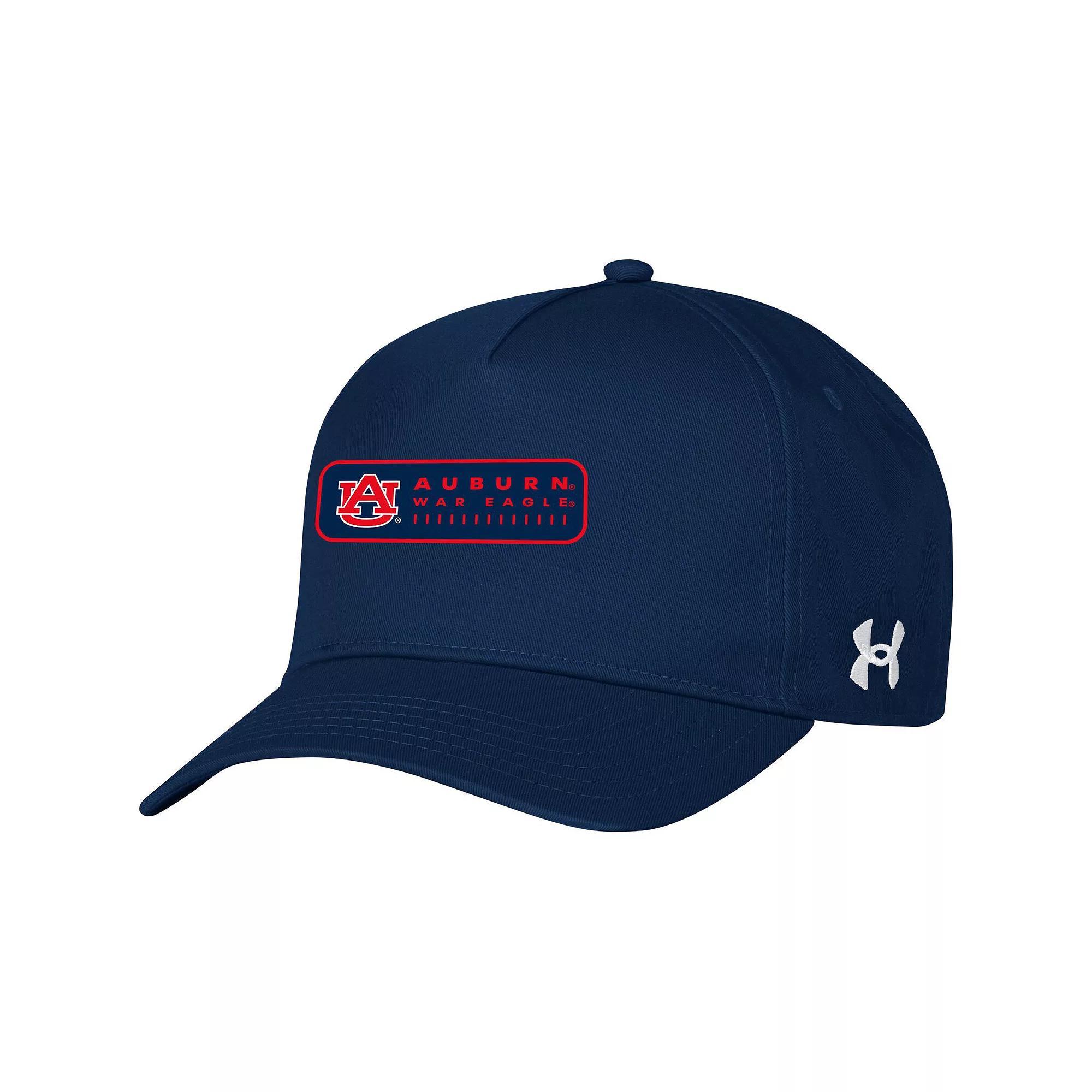 Men's Under Armour Navy Auburn Tigers 2023 Sideline Adjustable Hat, Blue Product Image