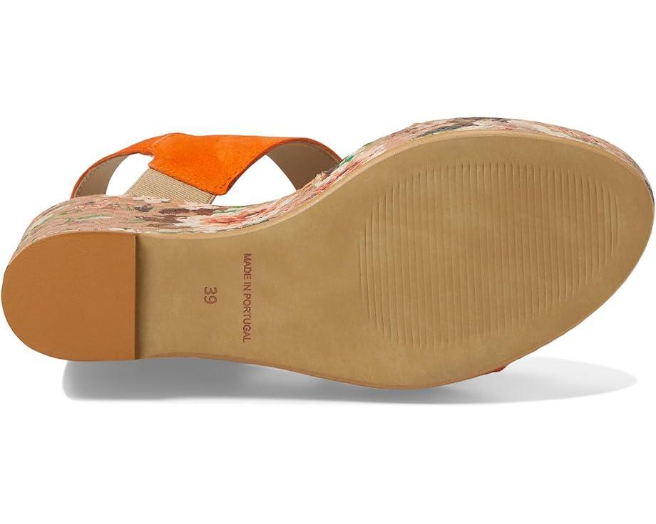 Ellna Cross-band Wedge Sandals Product Image