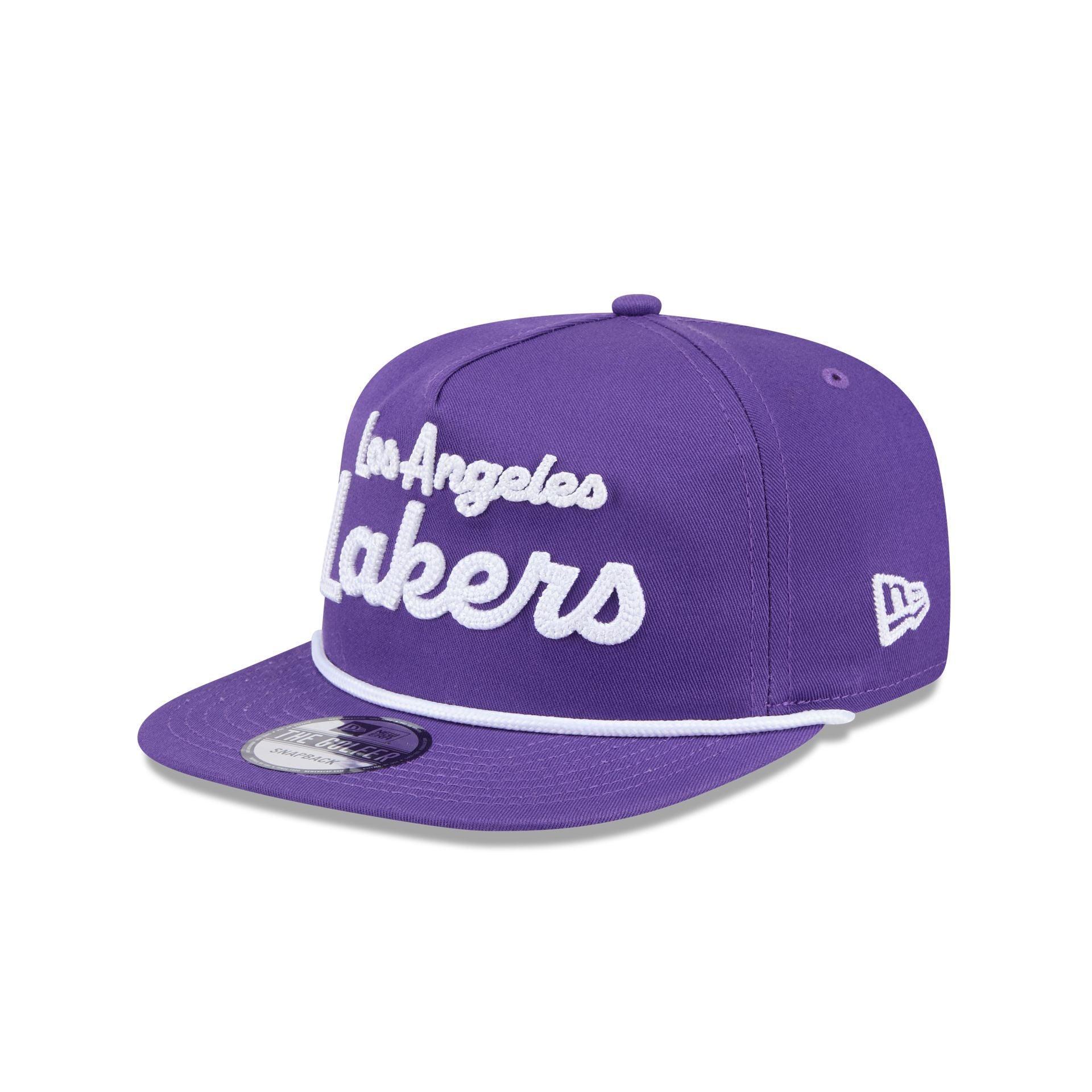Los Angeles Lakers Team Text Golfer Hat Male Product Image