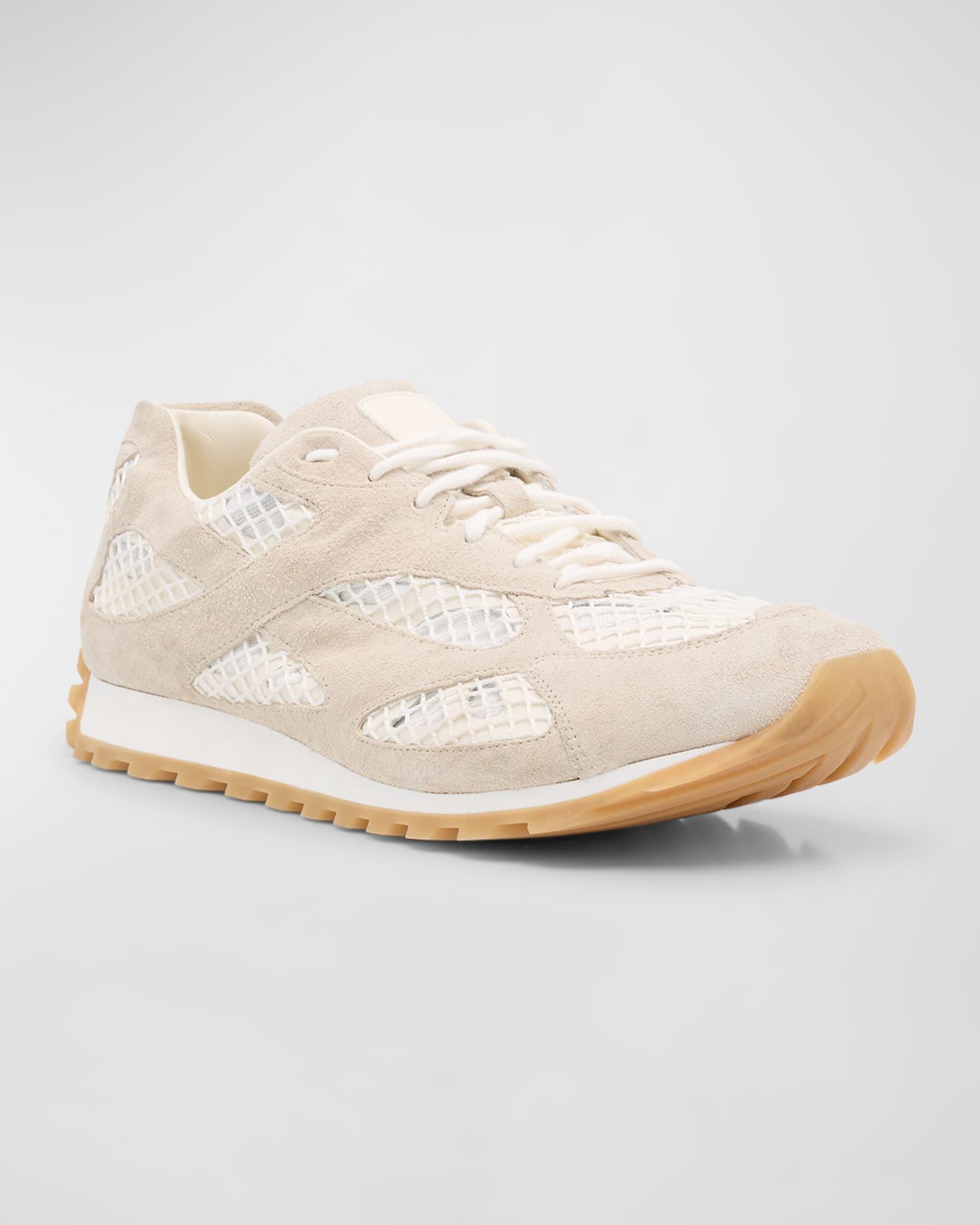 Mens Orbit Suede & Mesh Low-Top Sneakers Product Image