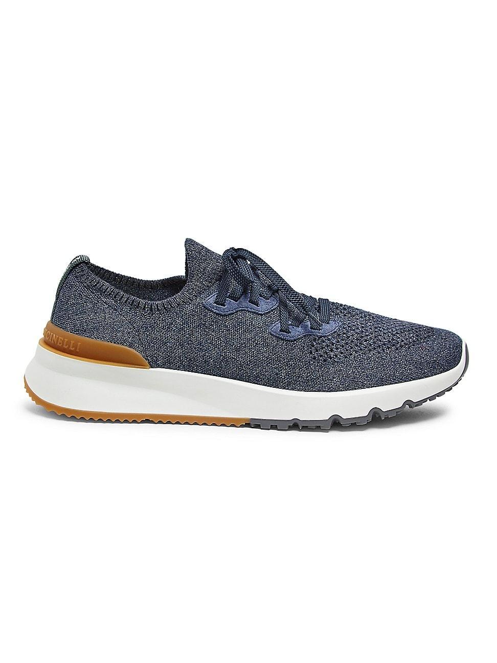 Mens Stretch-Knit Low-Top Sneakers Product Image