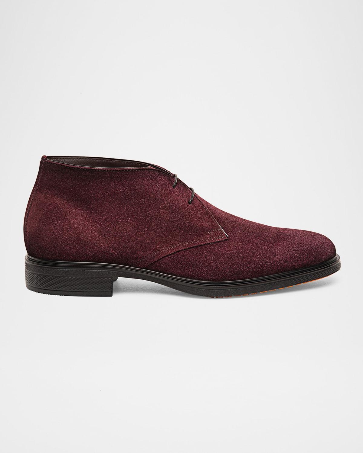 Mens Easy Burnished Suede Chukka Boots Product Image