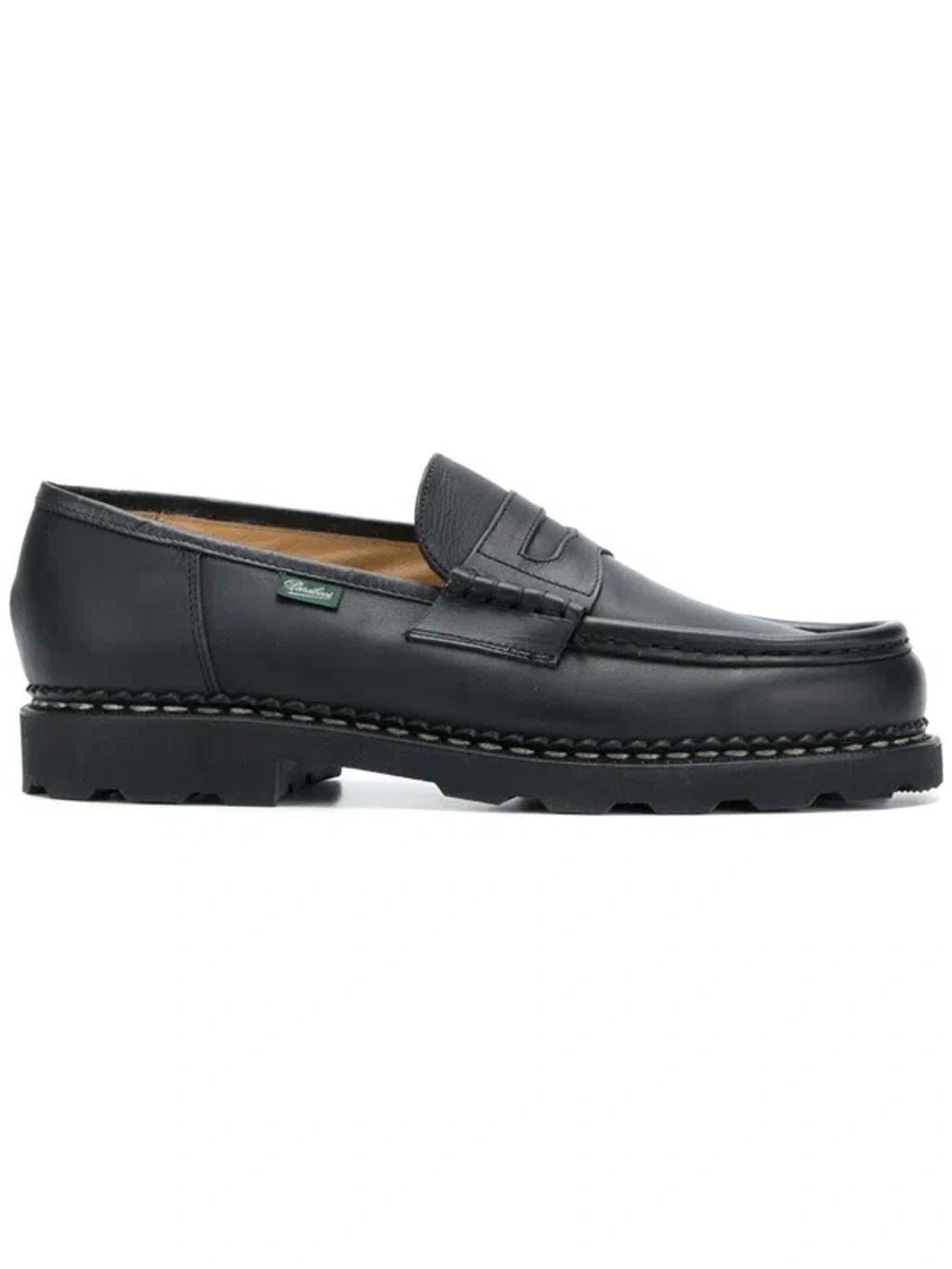 PARABOOT Reims Flat Loafers In Black Product Image