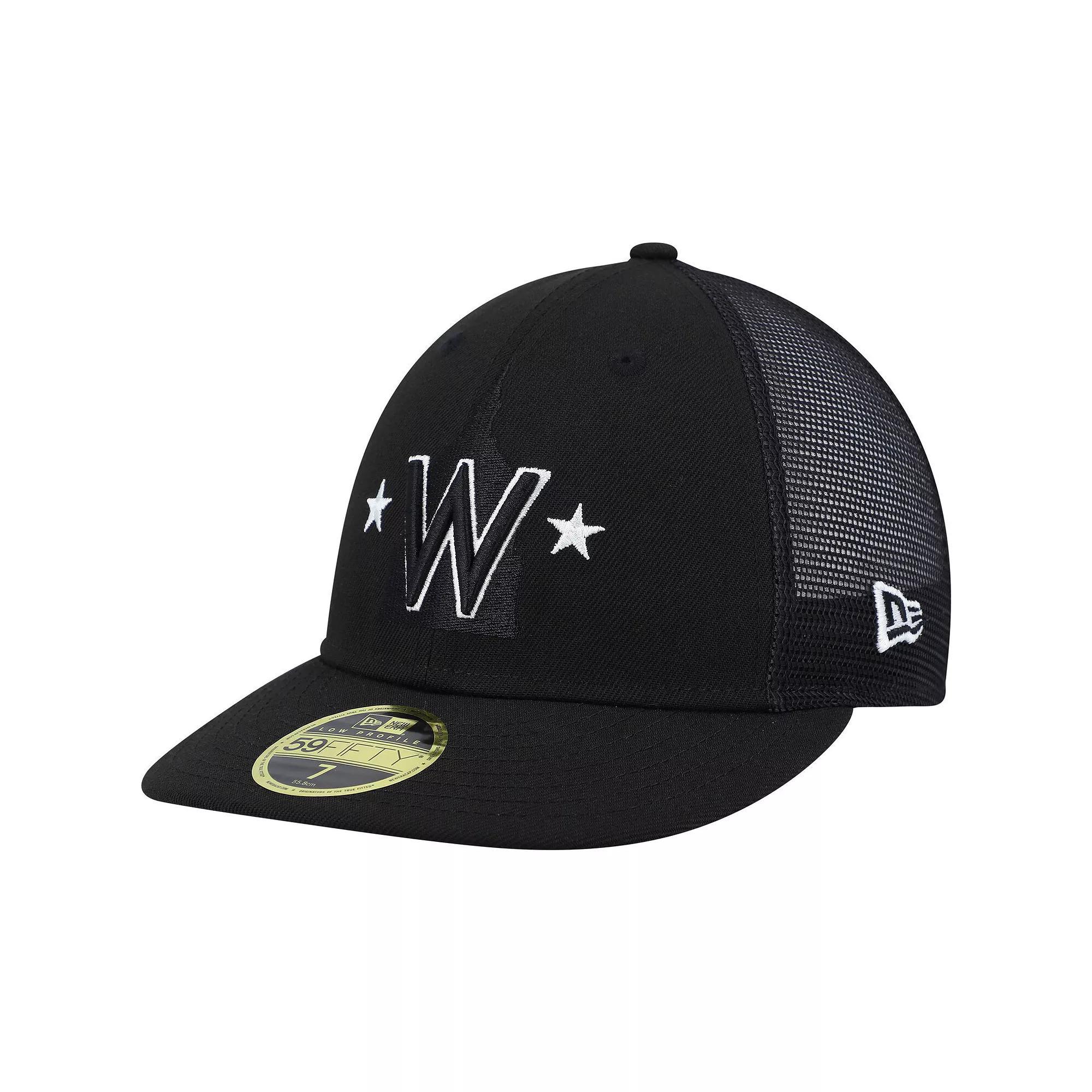 Men's New Era Black Washington Nationals 2022 Batting Practice Team Low Profile 59FIFTY Fitted Hat, Size: 7 1/4 Product Image