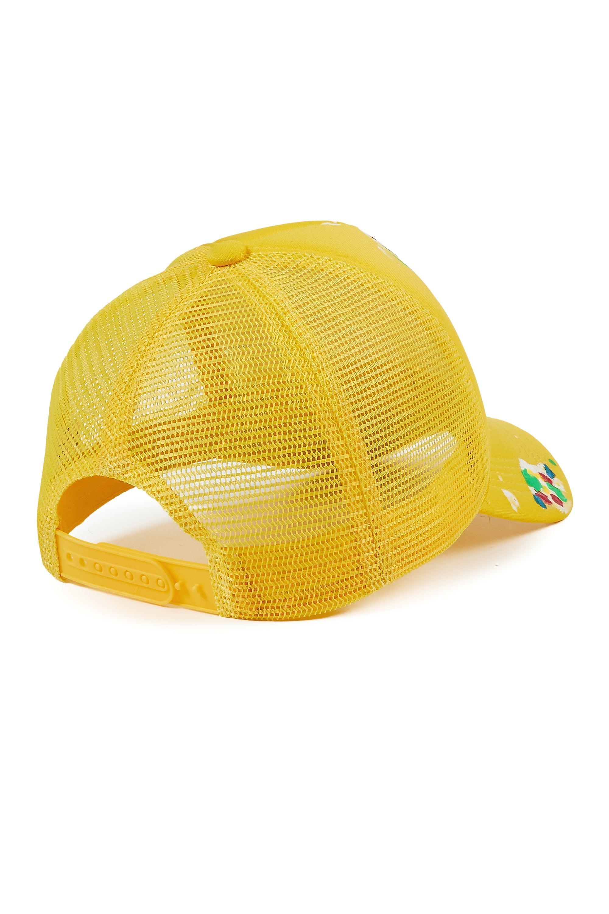 Neptune Yellow Trucker Hat Male Product Image