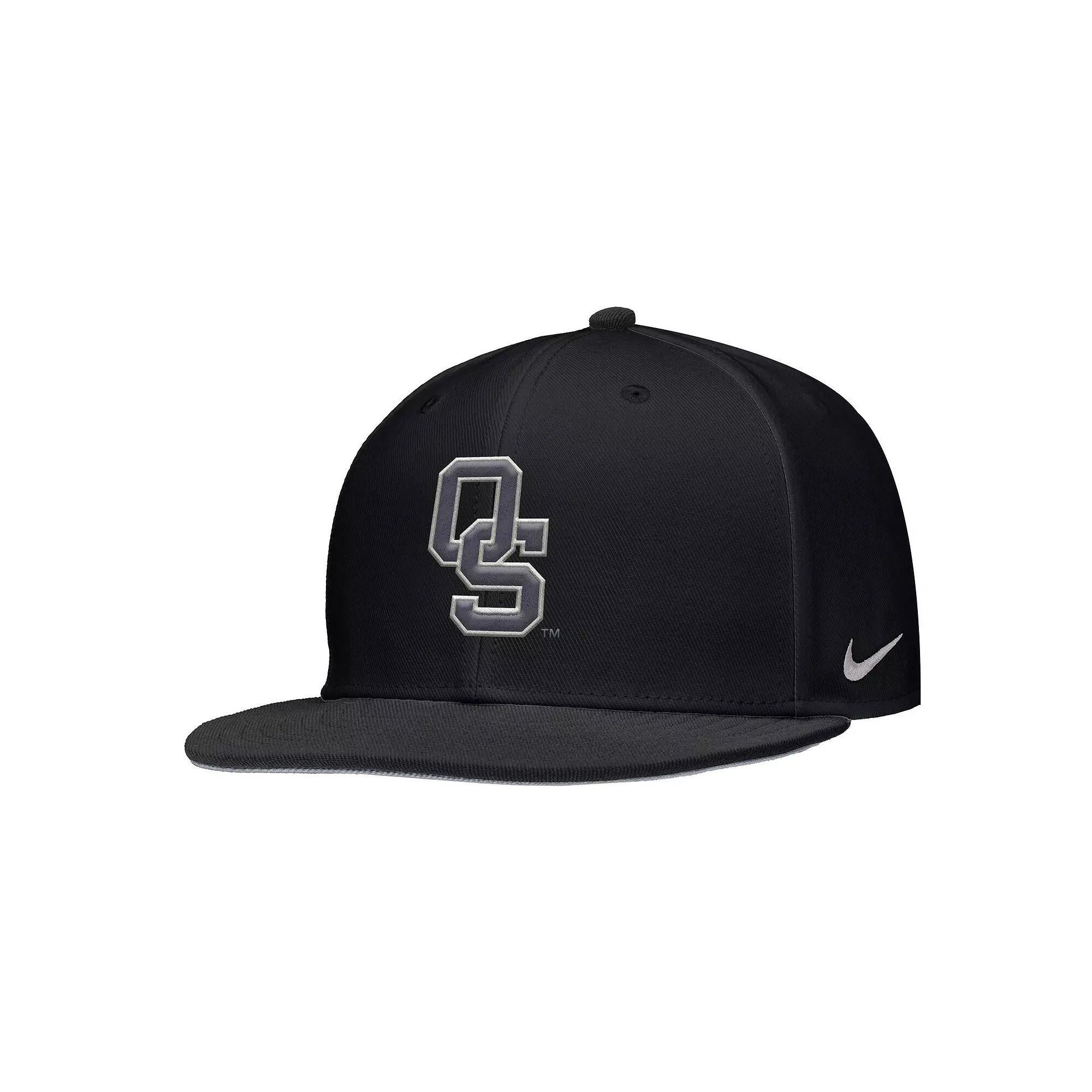 Men's Nike Anthracite Washington State Cougars On-Field Baseball Performance Fitted Hat,  Product Image