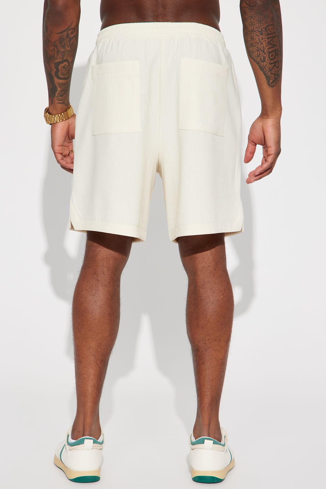 Show Up Basketball Short - Off White Product Image