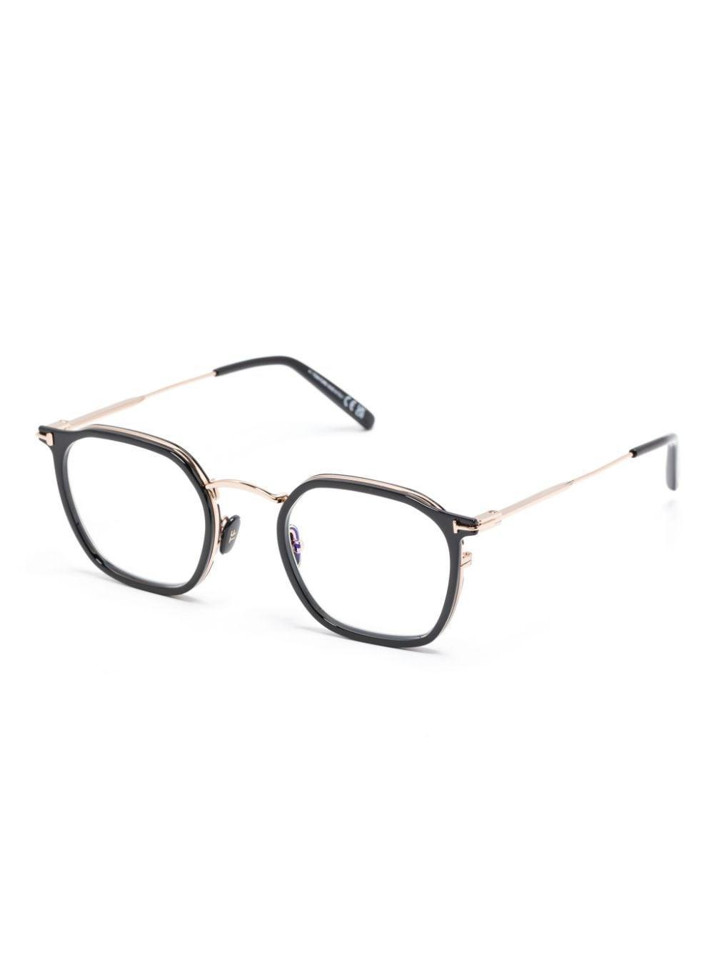 TOM FORD Square-frame Glasses In Black Product Image