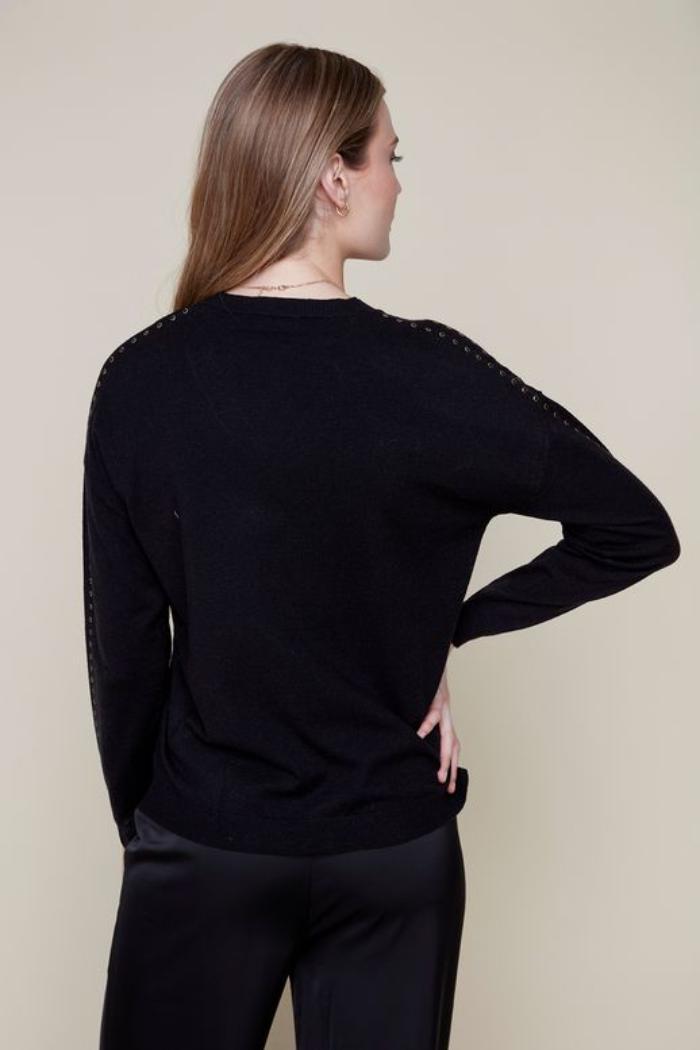 Sweater with Studs Product Image