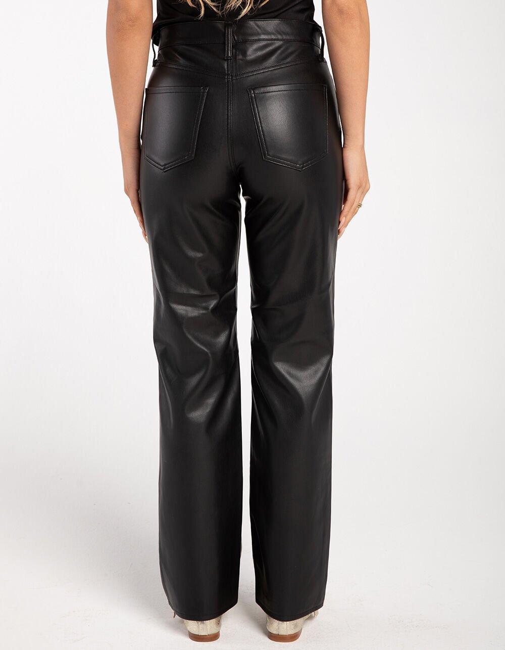 DAZE Sundaze Pleather Womens Pants - BLACK Product Image