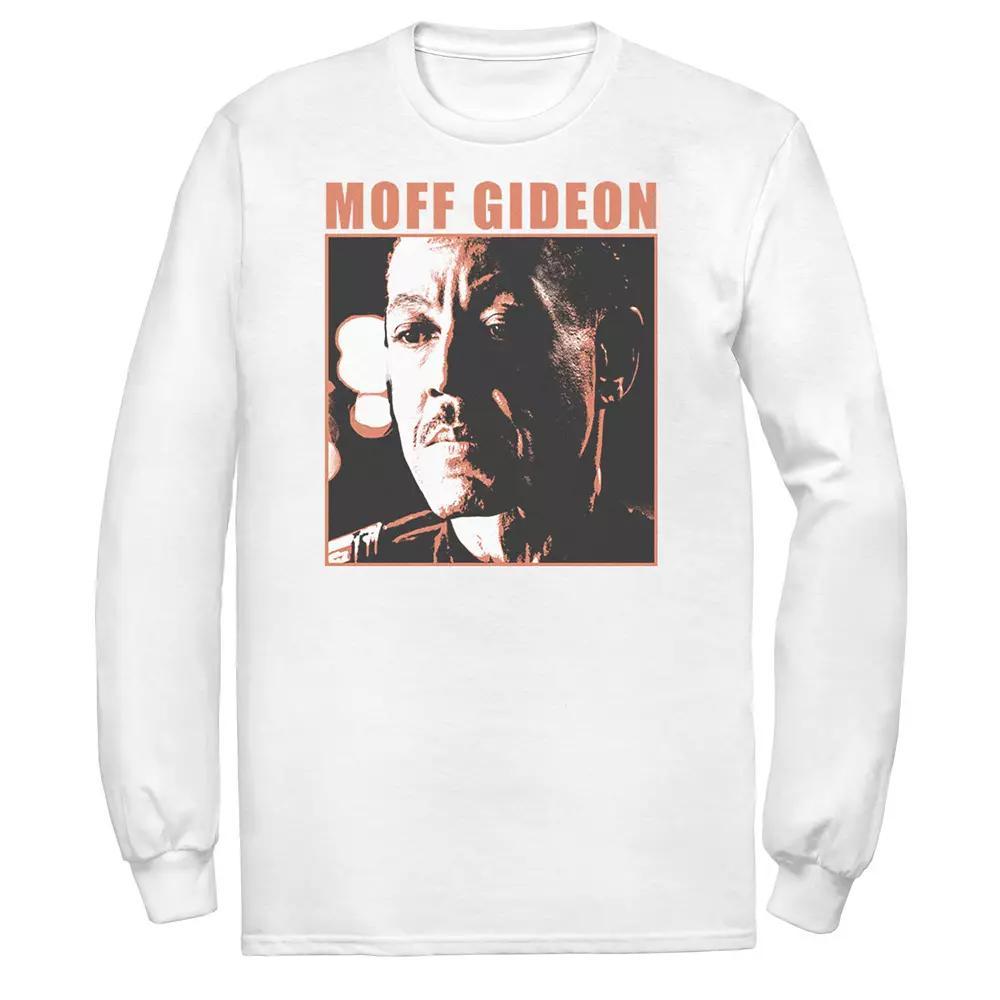 Men's Star Wars The Mandalorian Moff Gideon Orange Hue Portrait Tee,  Product Image