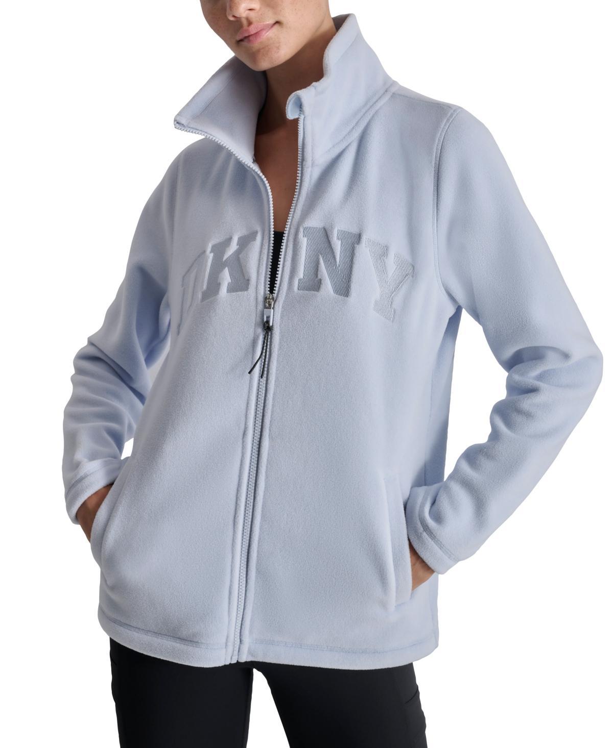 Dkny Sport Womens Tech Fleece Logo Jacket Product Image