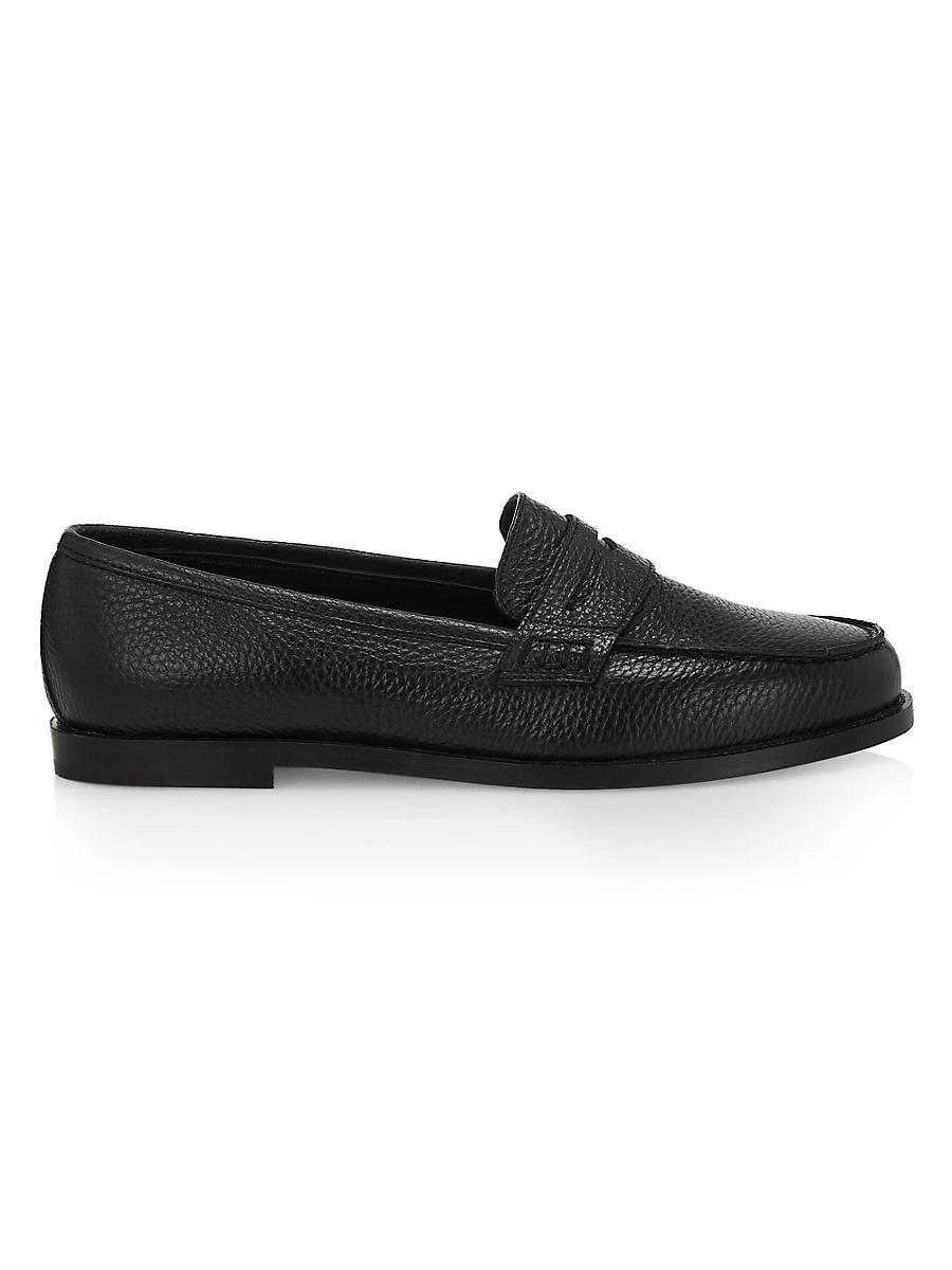 Perrita Leather Penny Loafers Product Image