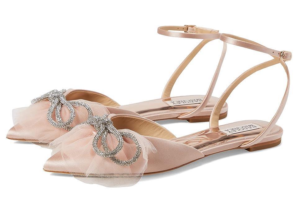 Badgley Mischka Sabina (Blush Satin) Women's Shoes Product Image