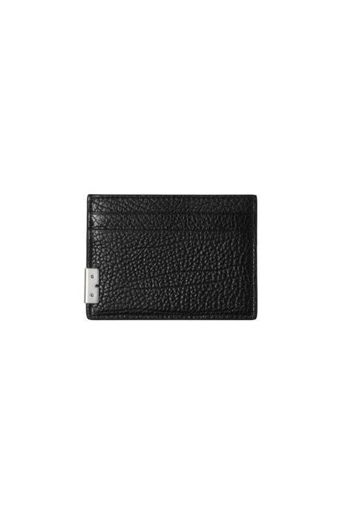 BURBERRY B-cut Lambskin Cardholder In Black Product Image