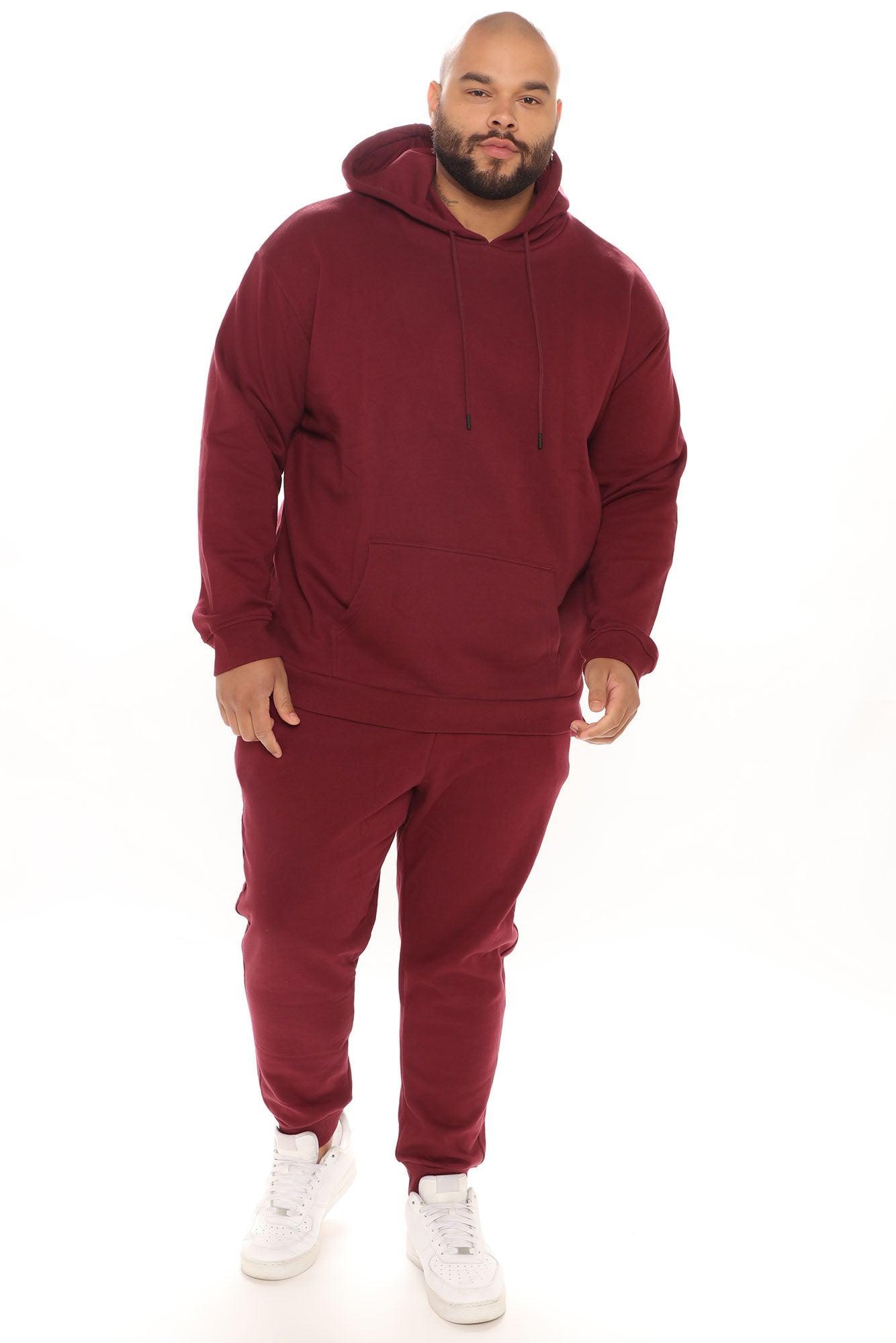 Tyson Hoodie - Burgundy Product Image