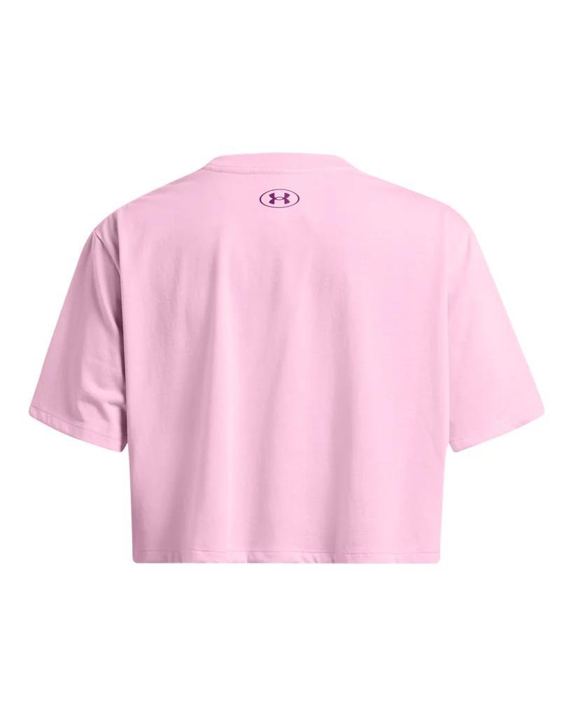 Women's UA Boxy Wordmark Short Sleeve Product Image