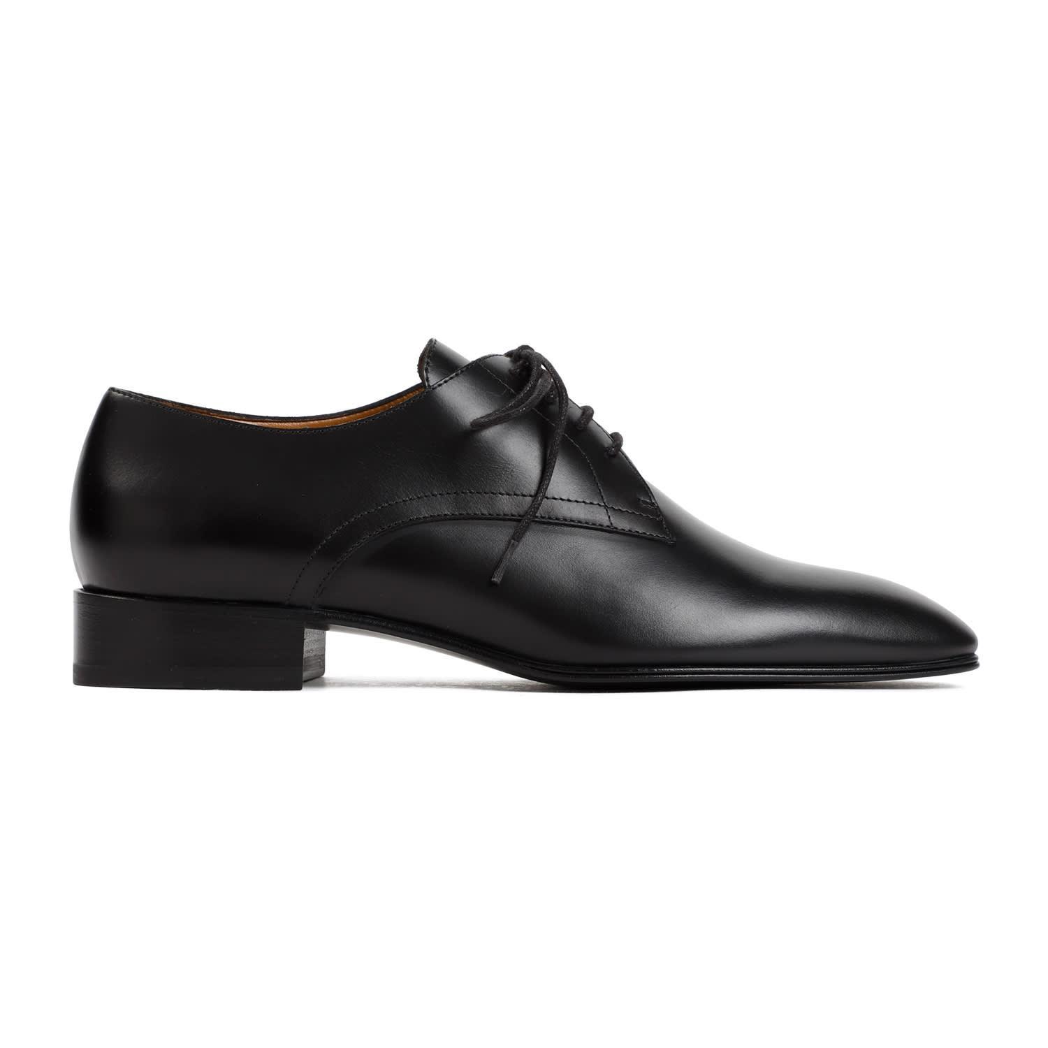 Black Leather Kay Oxford Derbies Product Image