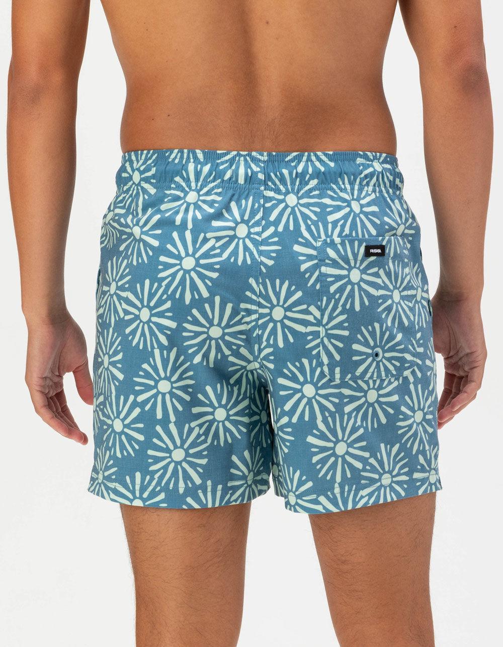 RSQ Mens Daisy Cluster Swim Shorts Product Image