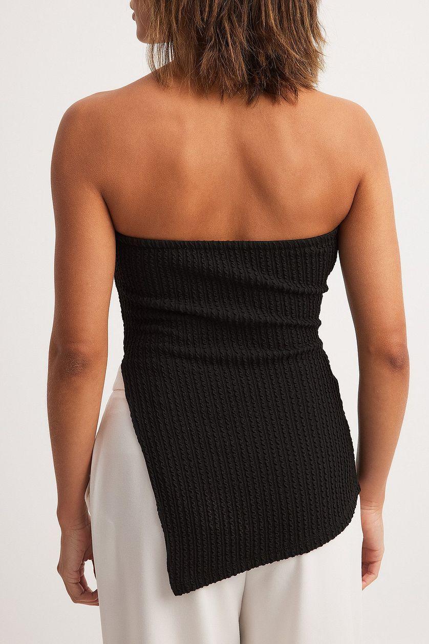 Structured Tube Side Slit Top Product Image