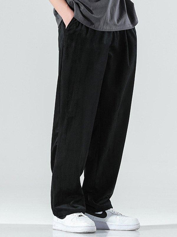 Men's Corduroy Casual Pants Product Image