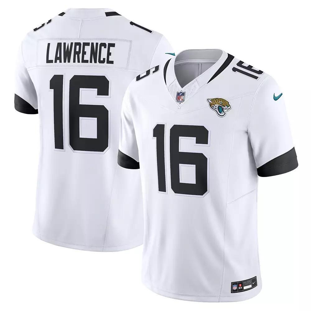 Men's Nike Trevor Lawrence White Jacksonville Jaguars Vapor F.U.S.E. Limited Jersey,  Product Image
