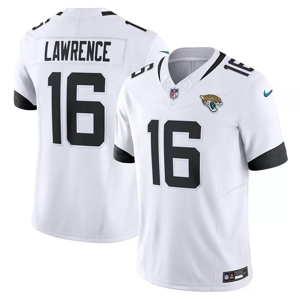 Men's Nike Trevor Lawrence White Jacksonville Jaguars Vapor F.U.S.E. Limited Jersey,  Product Image