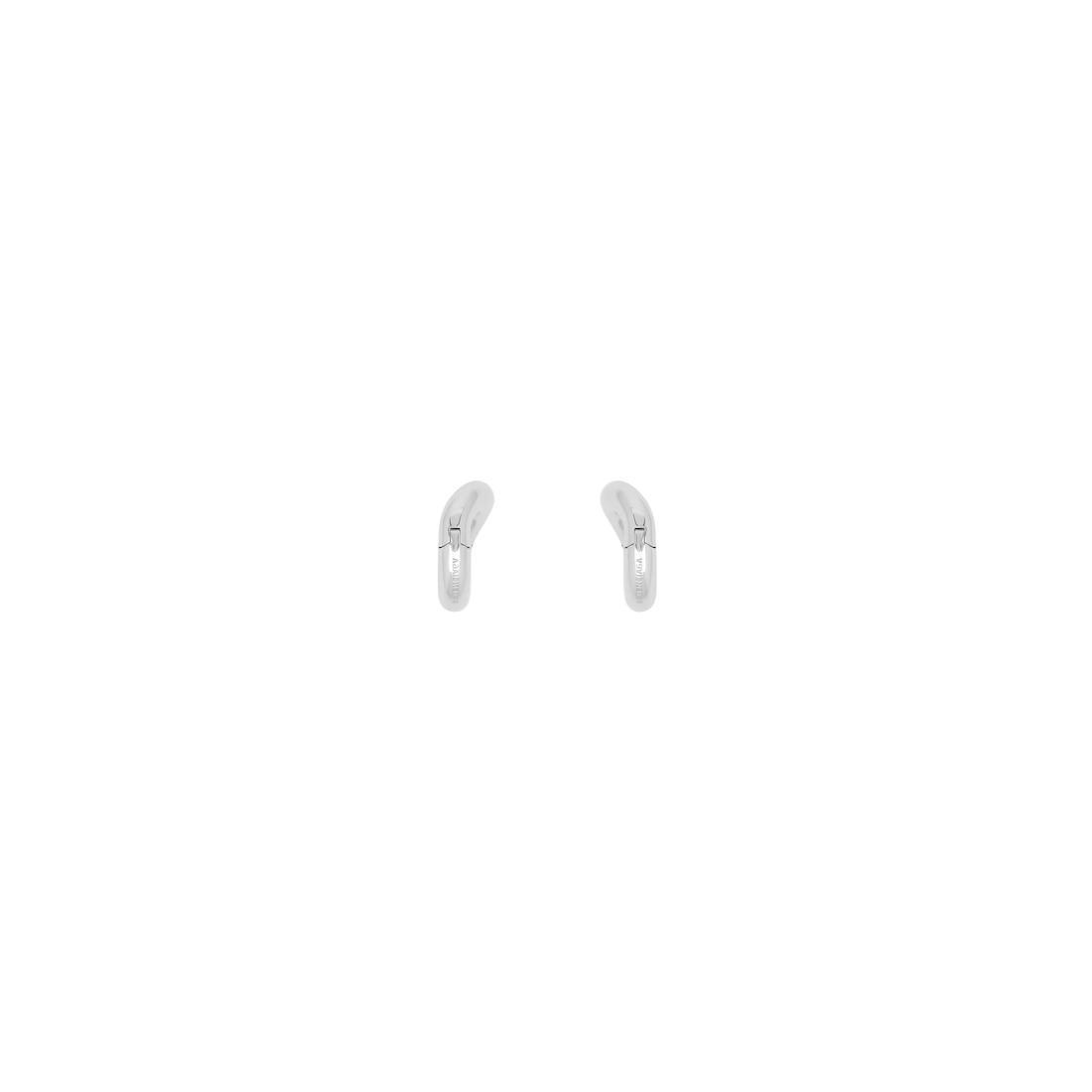 Women's Loop Xxs Earrings in Silver Product Image