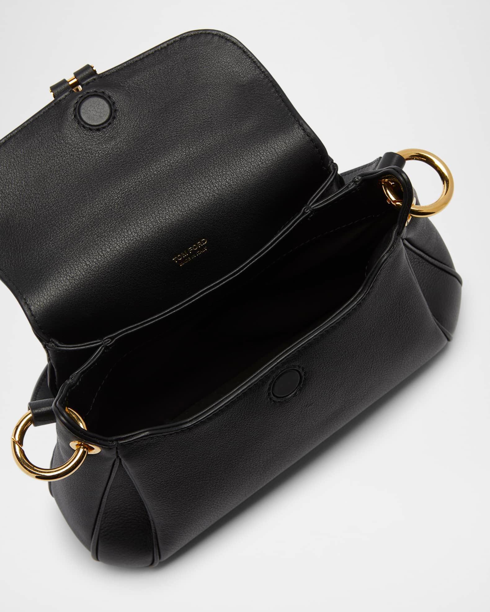 Tara Small Shoulder Bag in Grain Leather  Product Image