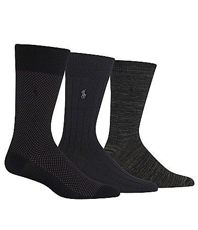 Polo Ralph Lauren Supersoft Birdseye Crew Socks 3 Product Image