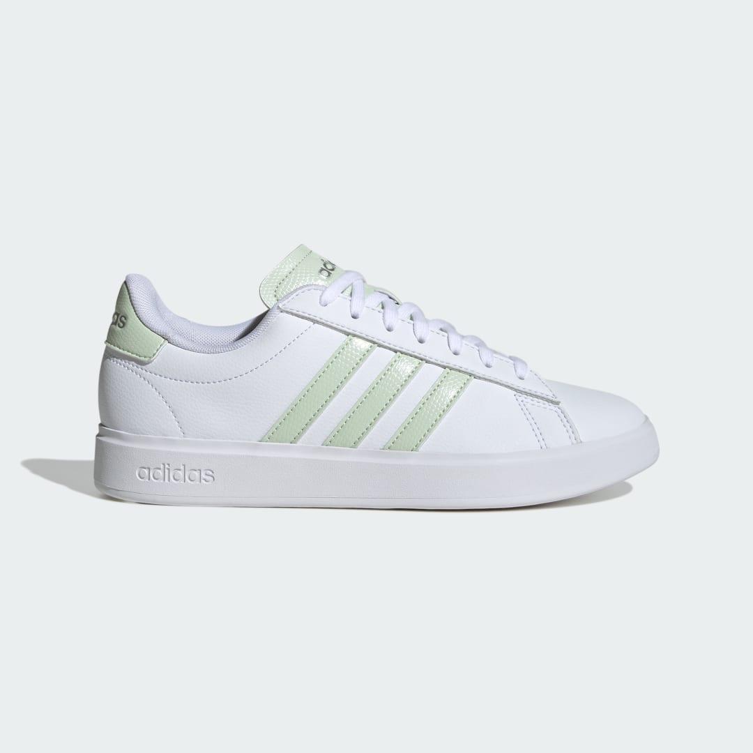 adidas Grand Court Shoes Cloud White 8.5 Womens Product Image