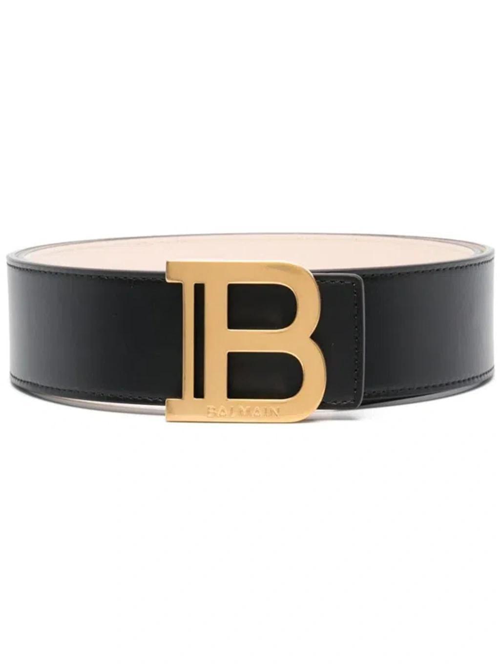 BALMAIN Cintura B-belt In Black Product Image